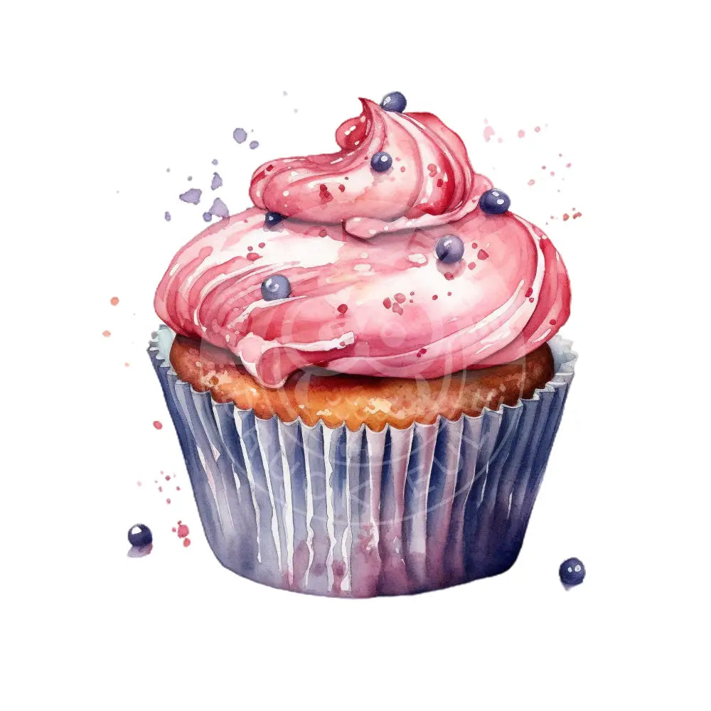 Bügelbild Cupcake 100-1
