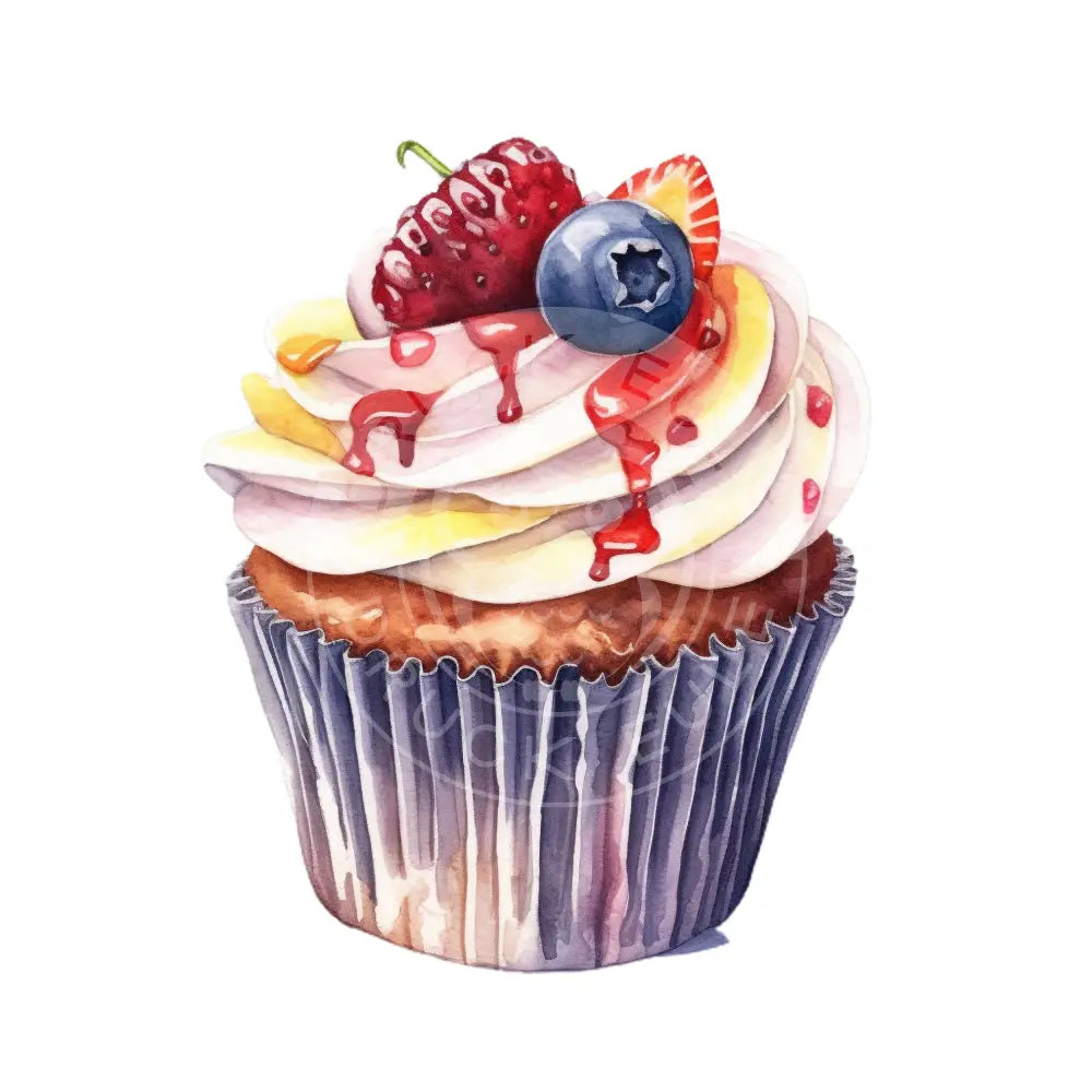Bügelbild Cupcake 100-3