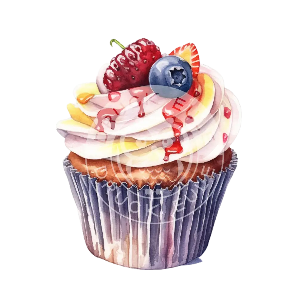 Bügelbild Cupcake 100-3