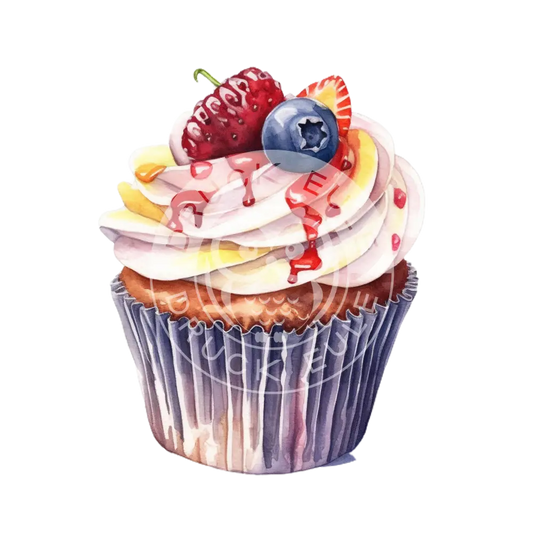 Bügelbild Cupcake 100-3