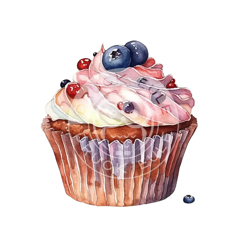 Bügelbild Cupcake 100-4