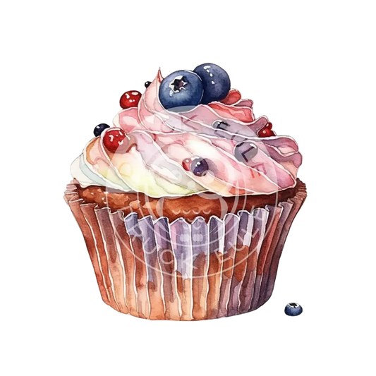 Bügelbild Cupcake 100-4