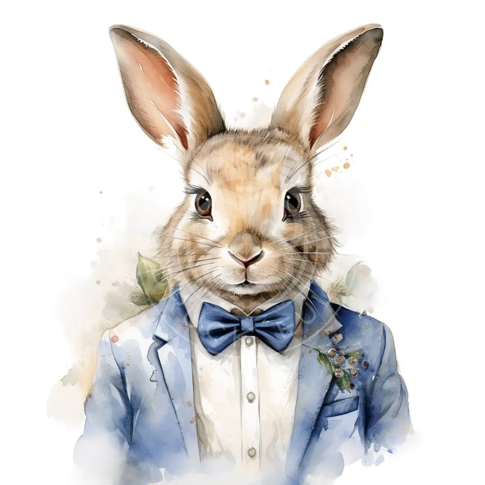 Bügelbild Dressed Bunnies 1054-10