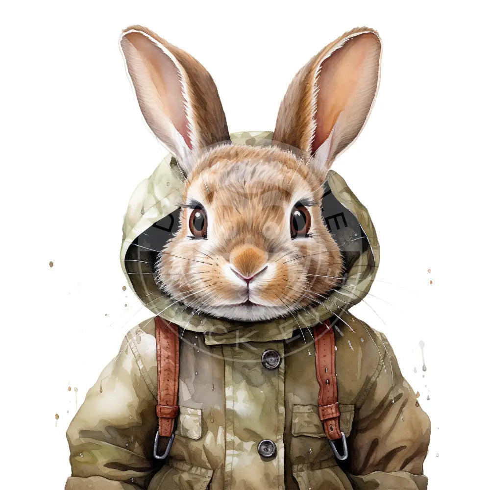 Bügelbild Dressed Bunnies 1054-18