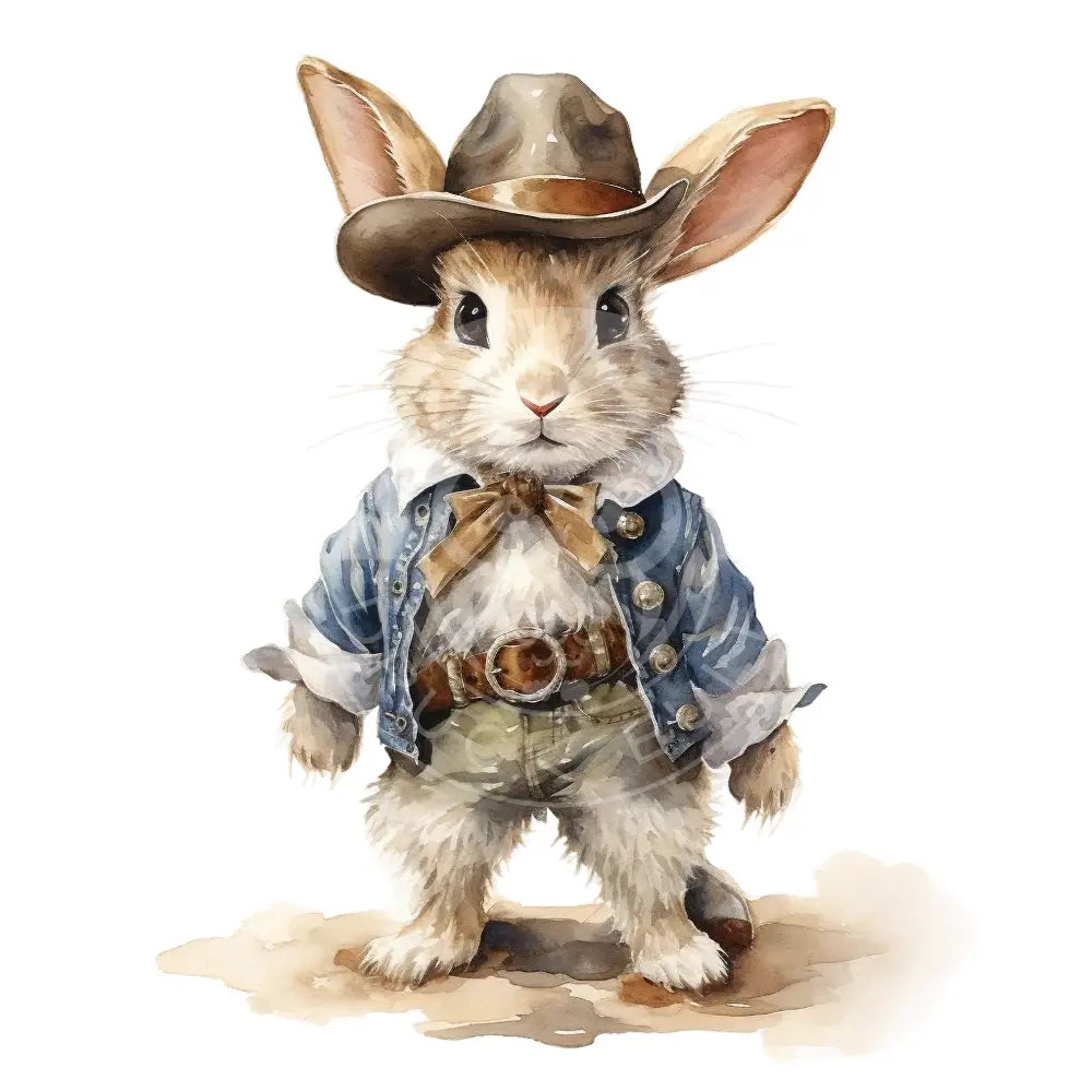 Bügelbild Dressed Bunnies 1054-19