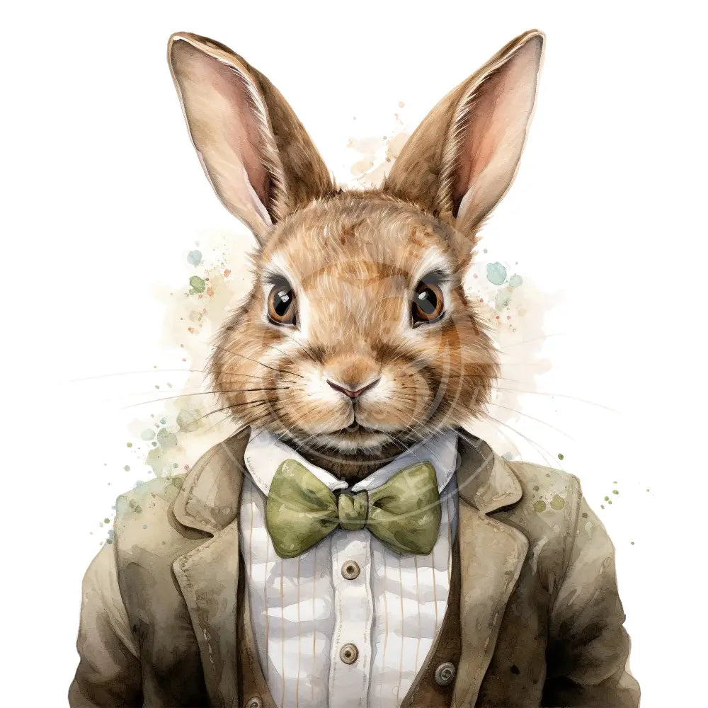Bügelbild Dressed Bunnies 1054-21