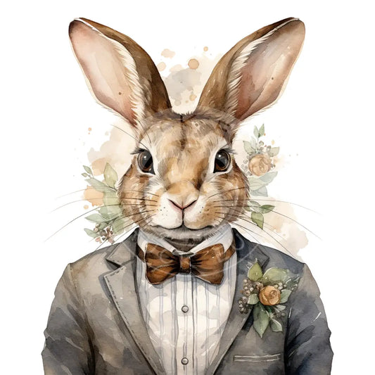 Bügelbild Dressed Bunnies 1054-24