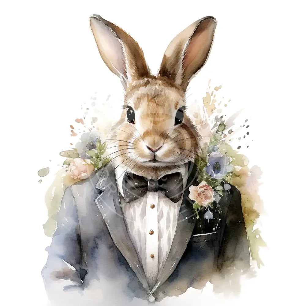 Bügelbild Dressed Bunnies 1054-28
