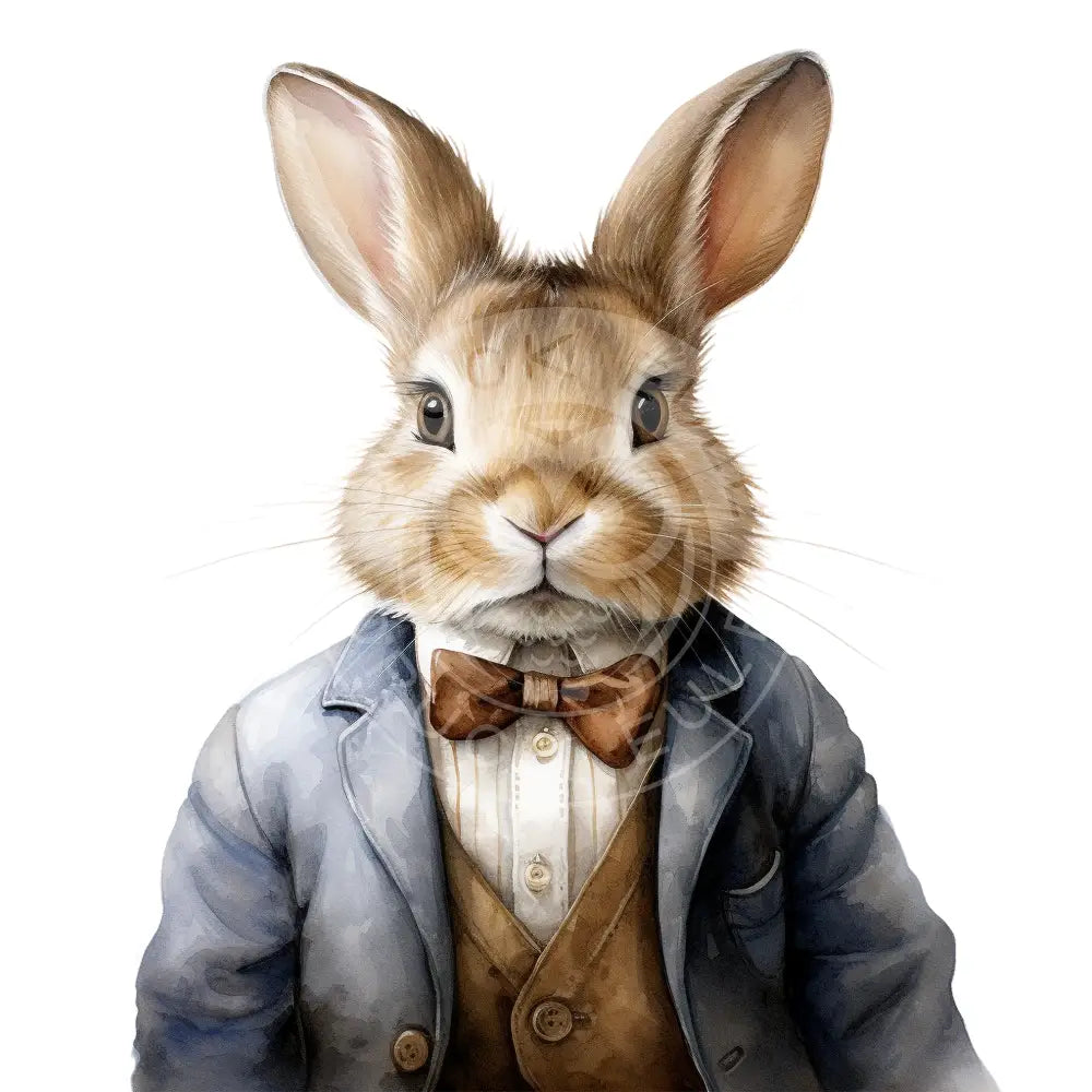 Bügelbild Dressed Bunnies 1054-29