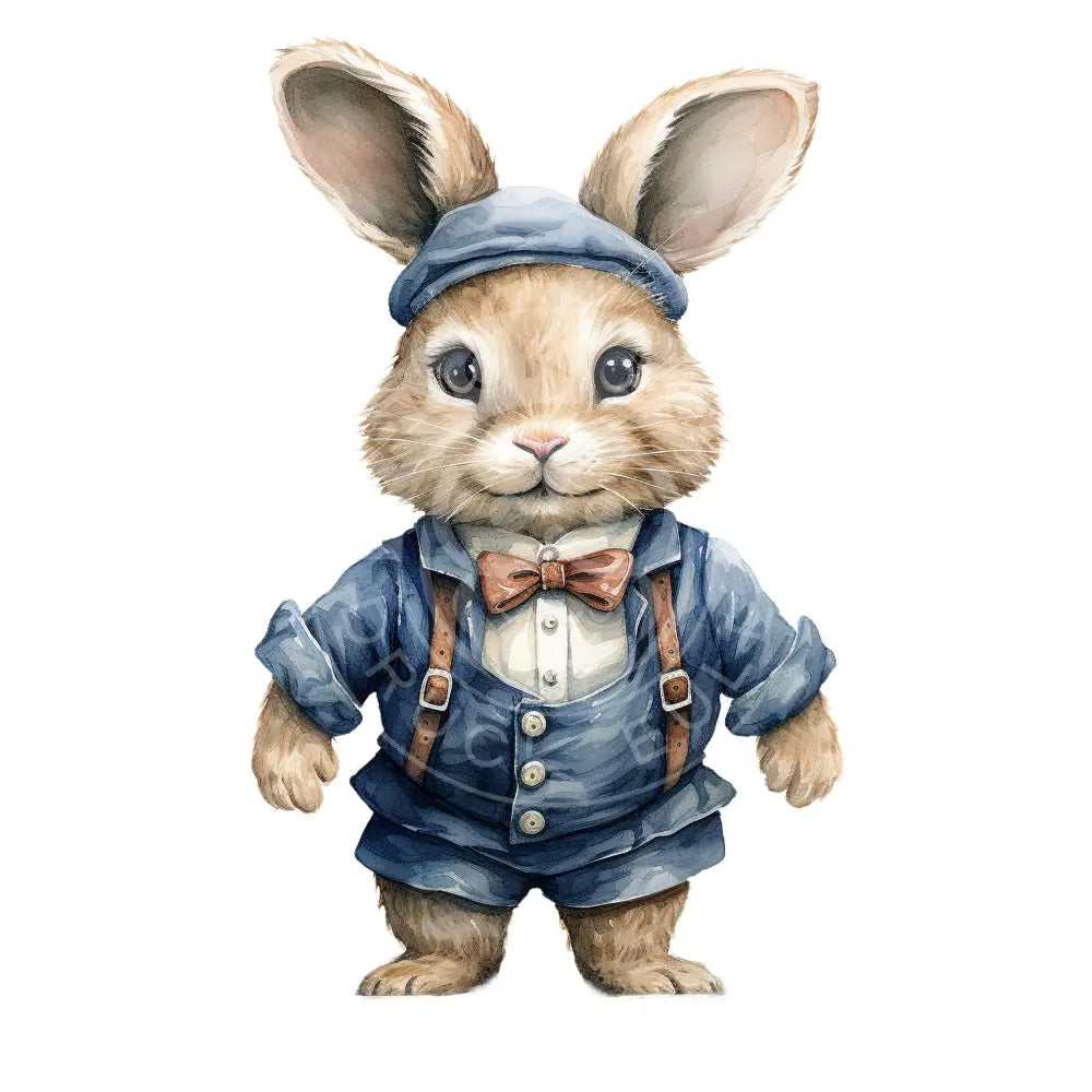 Bügelbild Dressed Bunnies 1054-30