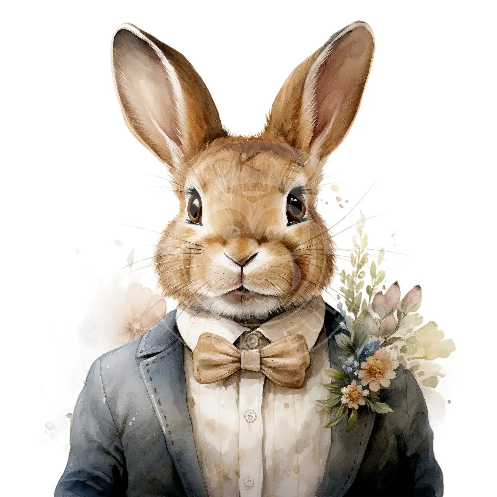 Bügelbild Dressed Bunnies 1054-31