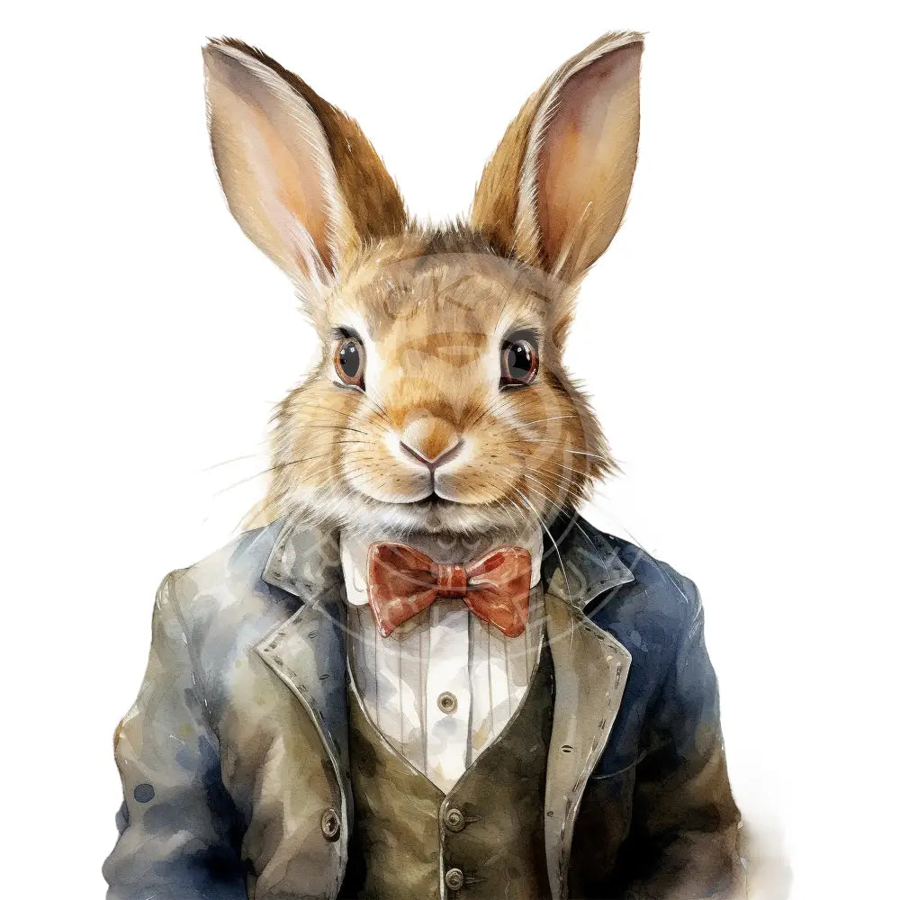 Bügelbild Dressed Bunnies 1054-33