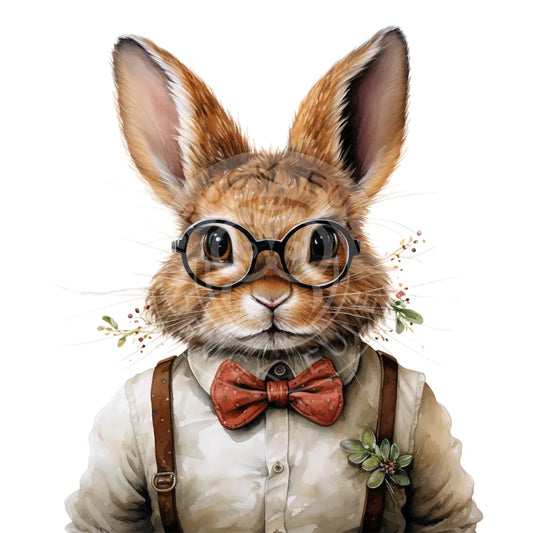 Bügelbild Dressed Bunnies 1054-34