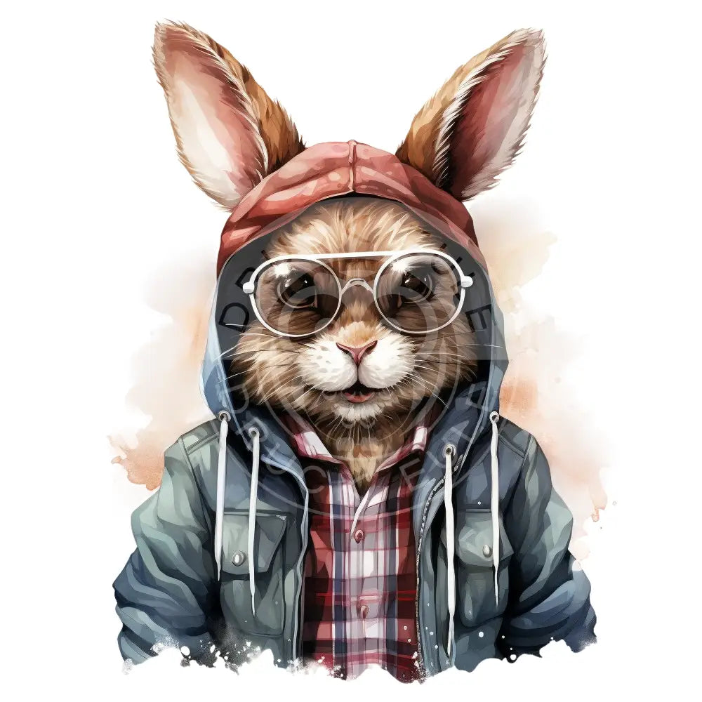 Bügelbild Dressed Bunnies 1054-4
