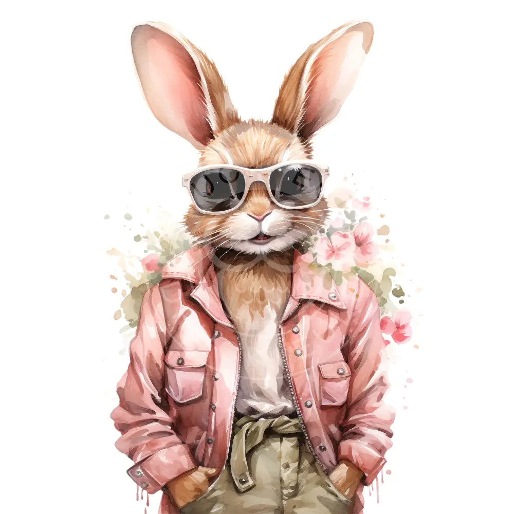 Bügelbild Dressed Bunnies 1054-5