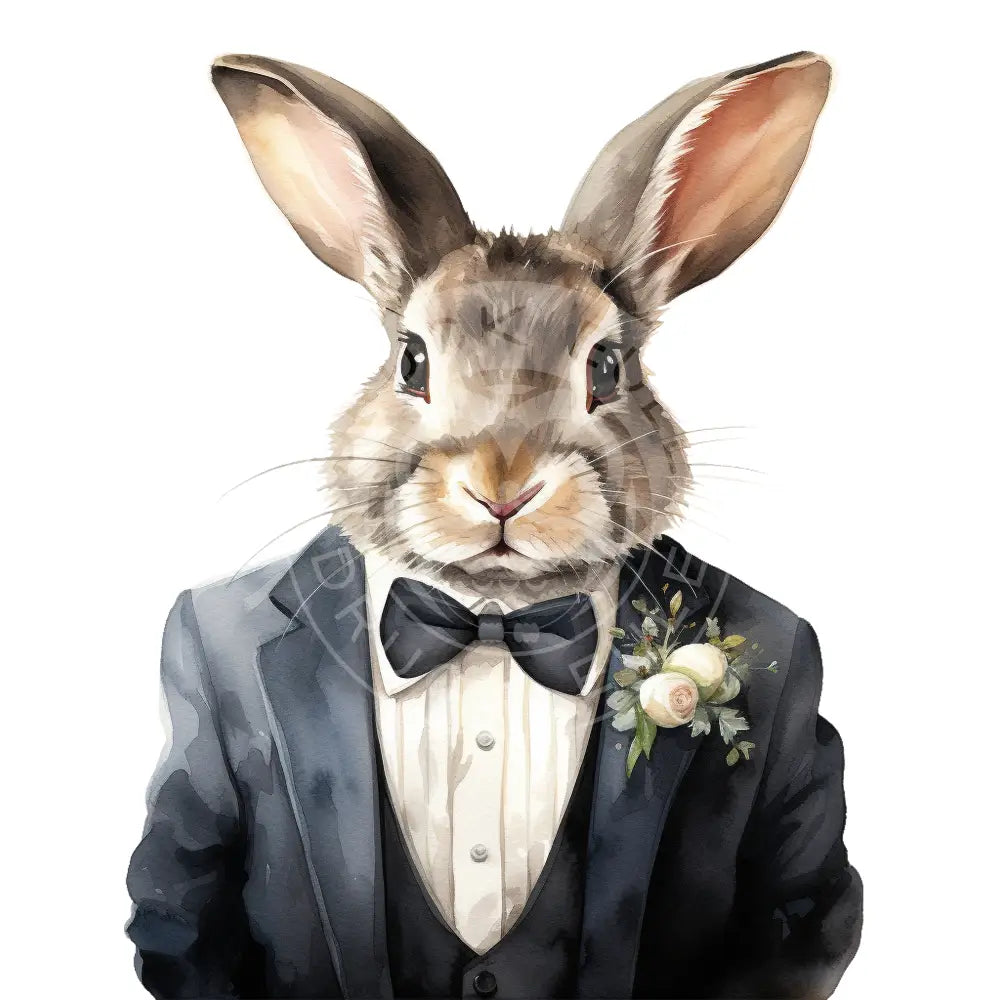 Bügelbild Dressed Bunnies 1054-6