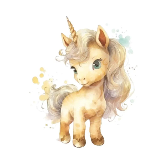 Bügelbild Einhorn Baby 120-10