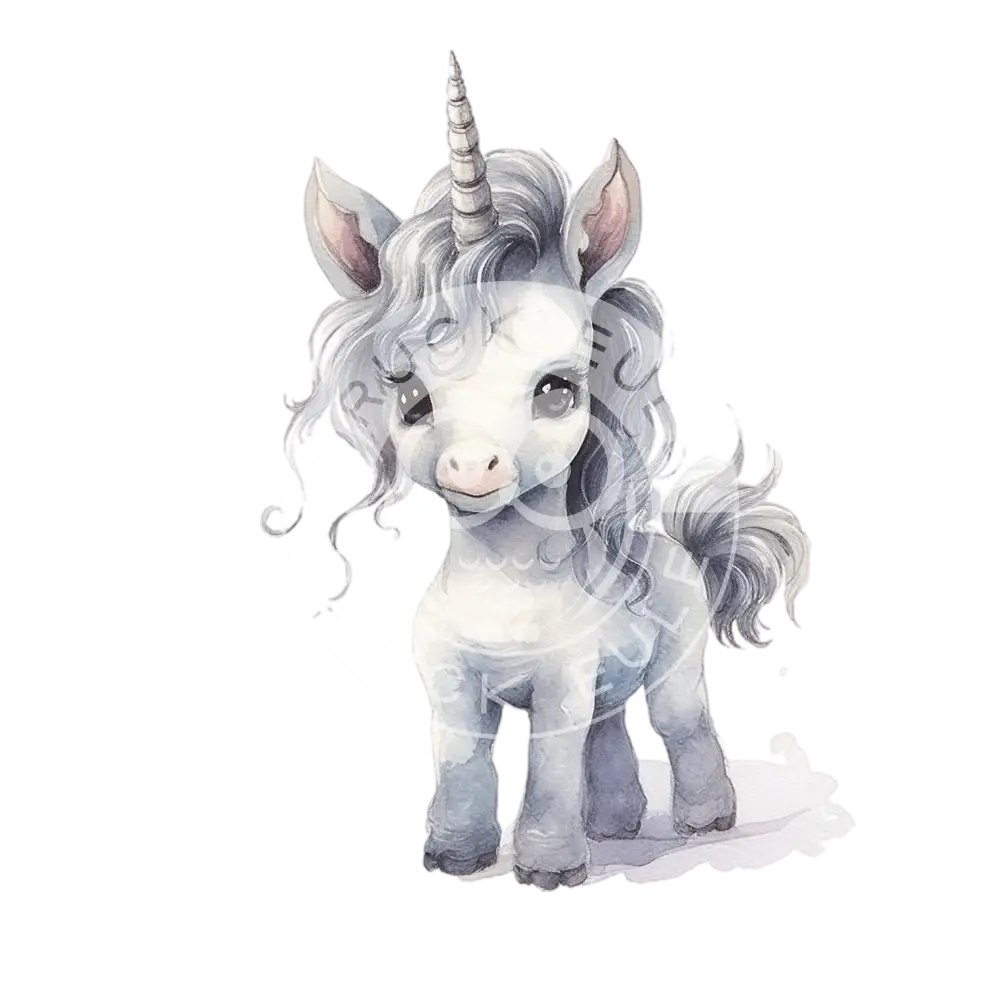 Bügelbild Einhorn Baby 120-11