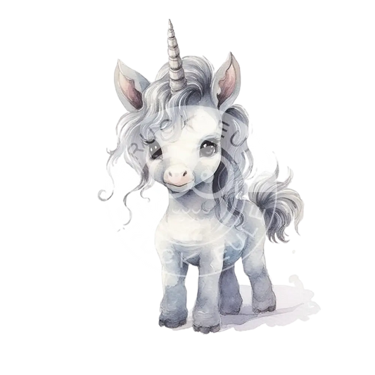 Bügelbild Einhorn Baby 120-11