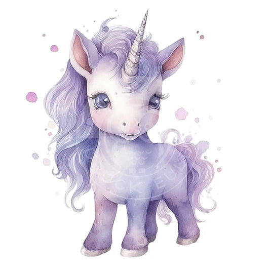 Bügelbild Einhorn Baby 120-12