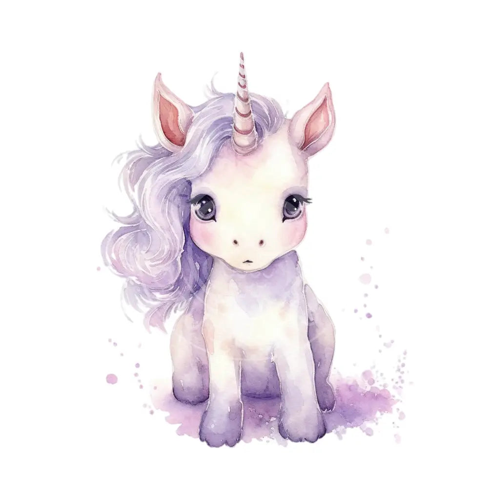 Bügelbild Einhorn Baby 120-13