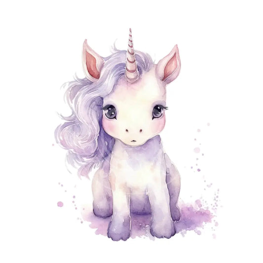 Bügelbild Einhorn Baby 120-13