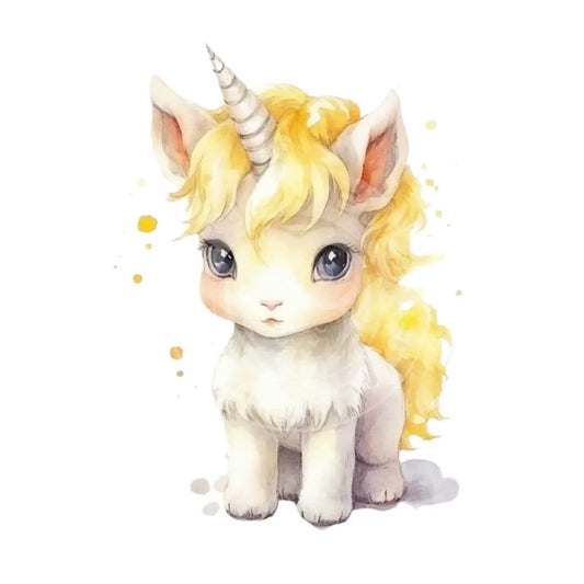 Bügelbild Einhorn Baby 120-14