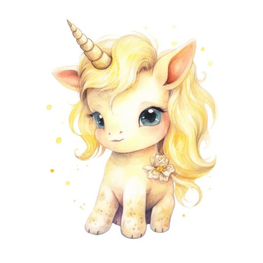 Bügelbild Einhorn Baby 120-15