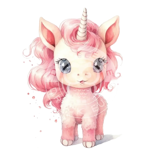 Bügelbild Einhorn Baby 120-16