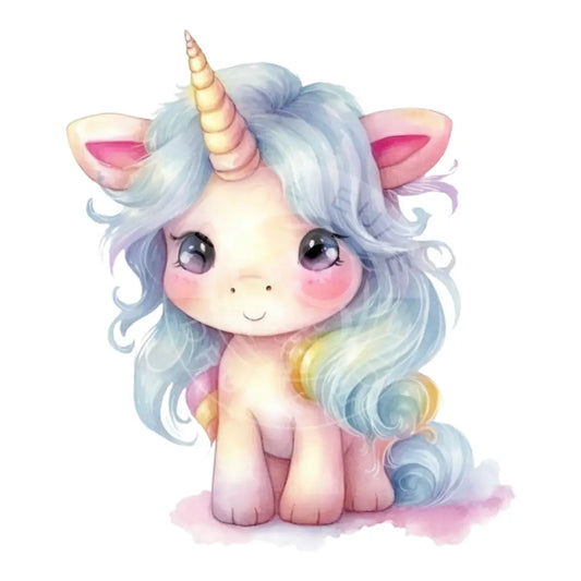 Bügelbild Einhorn Baby 120-18