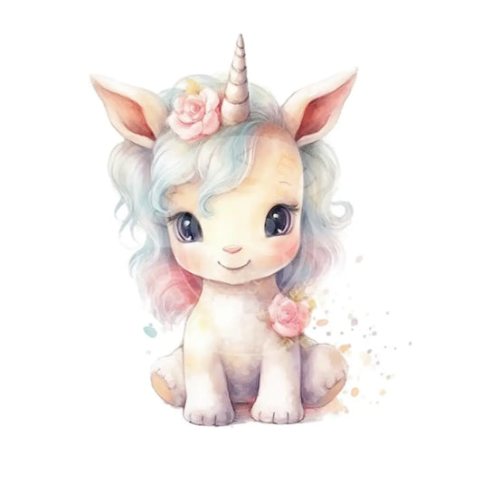 Bügelbild Einhorn Baby 120-2