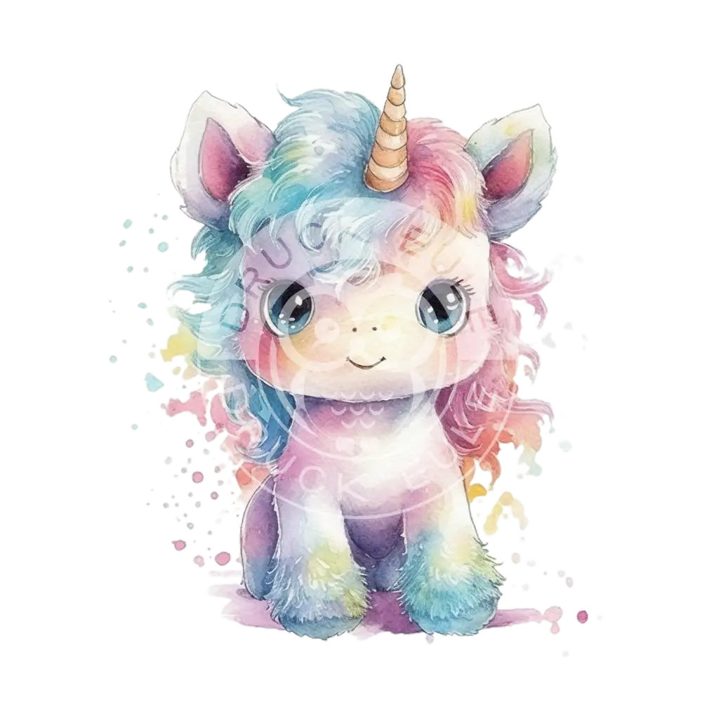 Bügelbild Einhorn Baby 120-21