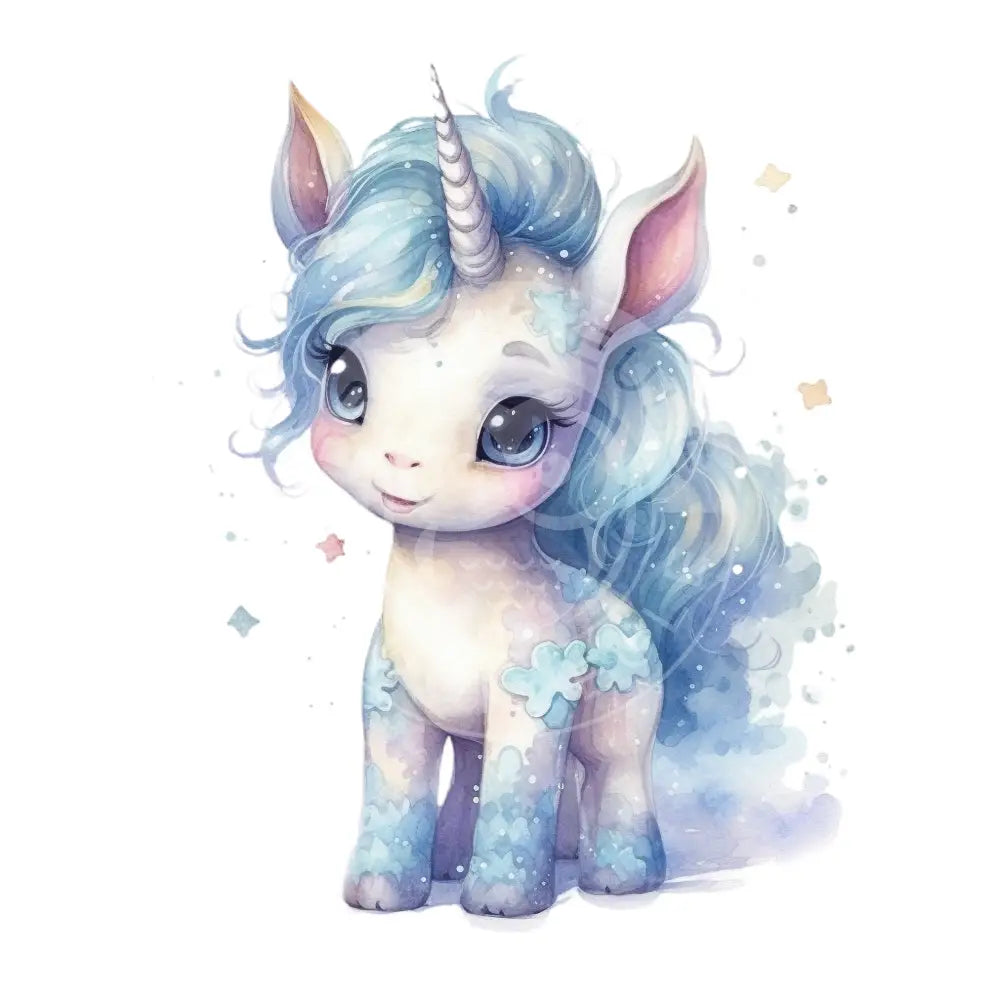 Bügelbild Einhorn Baby 120-23