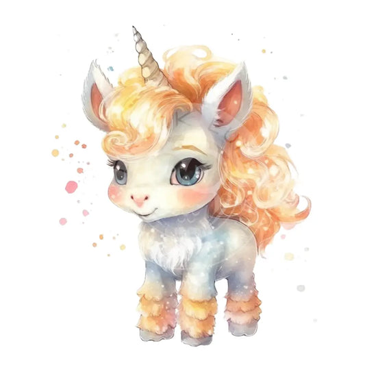 Bügelbild Einhorn Baby 120-24