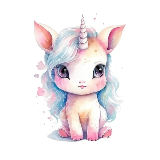 Bügelbild Einhorn Baby 120-25