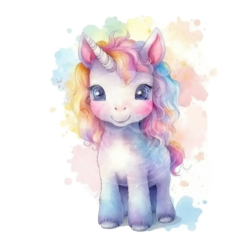 Bügelbild Einhorn Baby 120-3