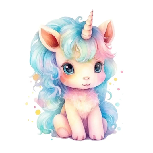 Bügelbild Einhorn Baby 120-4