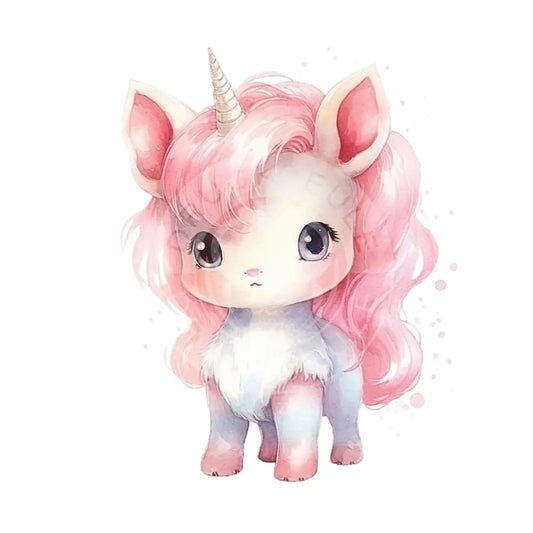 Bügelbild Einhorn Baby 120-5