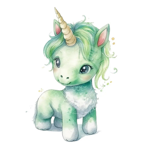 Bügelbild Einhorn Baby 120-7