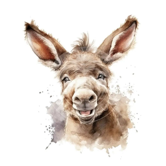 Bügelbild Esel 168-10