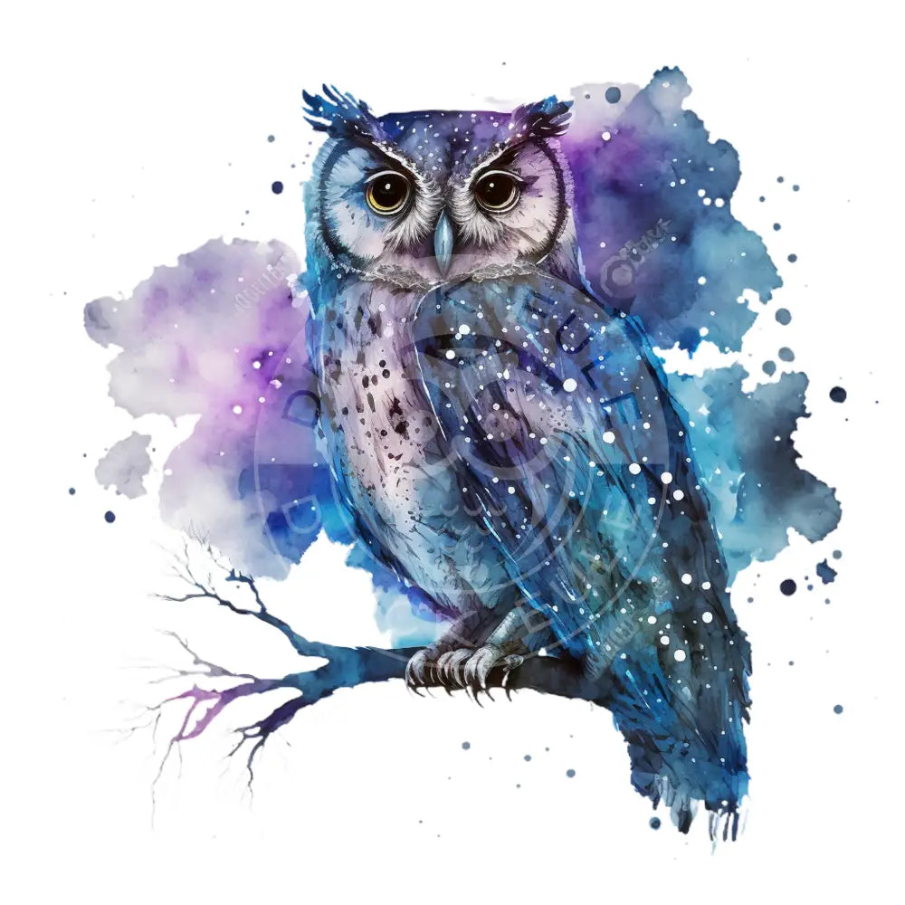 Bügelbild Eule 35-14