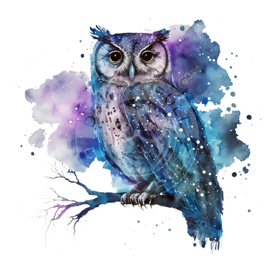 Bügelbild Eule 35-14