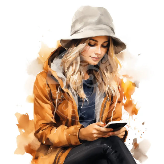 Bügelbild Fashion Girl 397-1