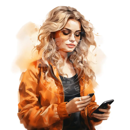 Bügelbild Fashion Girl 397-17