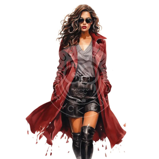 Bügelbild Fashion Girl 397-4