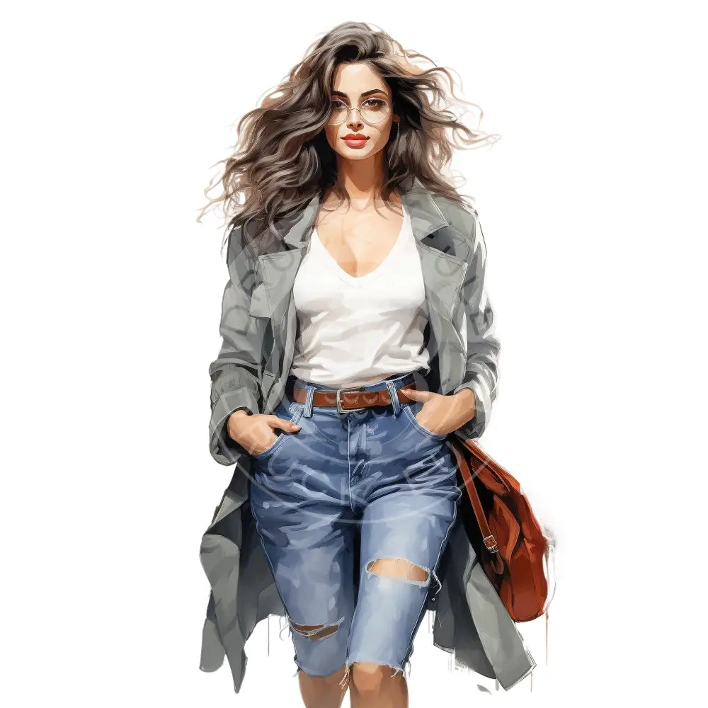 Bügelbild Fashion Girl 397-9