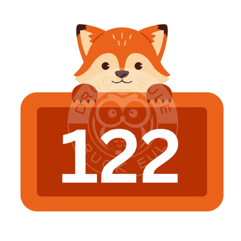 Bügelbild Fuchs 116-122