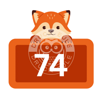 Bügelbild Fuchs 56-74