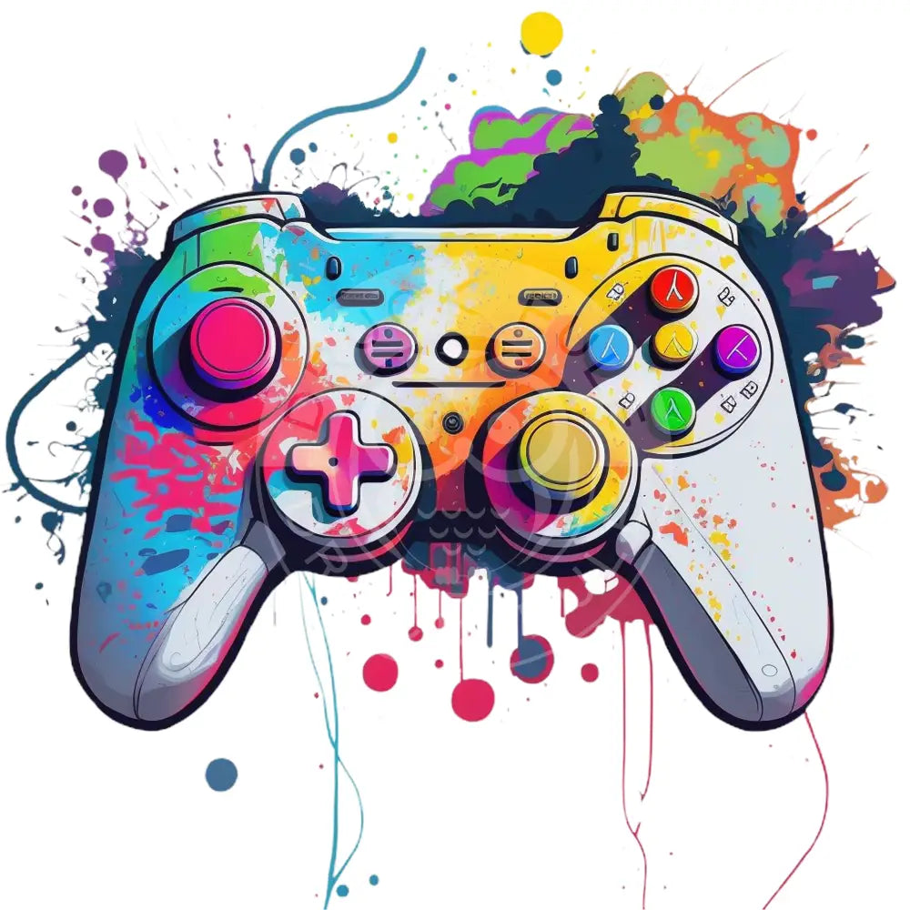 Bügelbild Game Controller 25-10