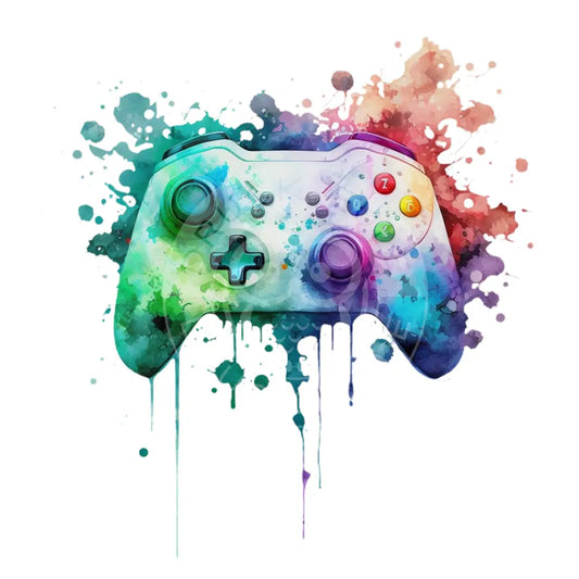 Bügelbild Game Controller 25-16